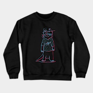 Seth the 3D Otter Crewneck Sweatshirt